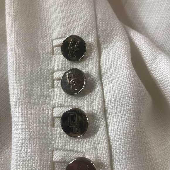 Dolce & Gabbana white jacket size 42/6 NWT - Picture 6 of 11